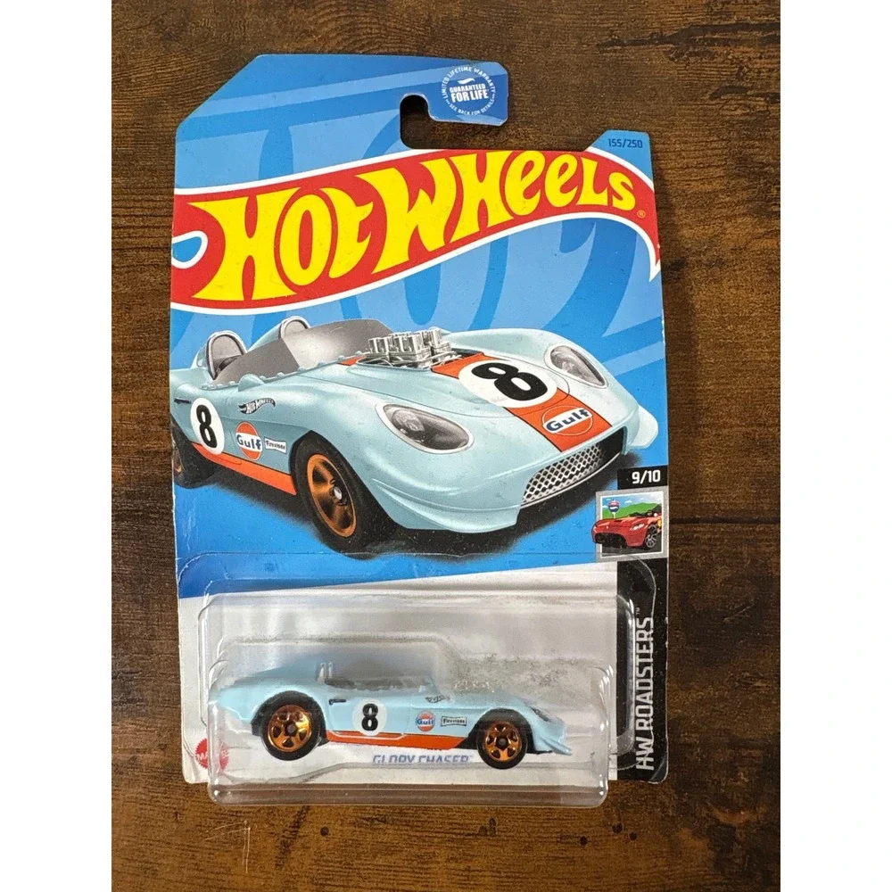 Hot Wheels Glory Chaser Gulf Oil Blue HW Roadsters 155/250 2022 Diecast Car